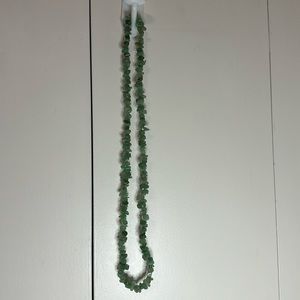 Green Aventurine Chip Bead Strand